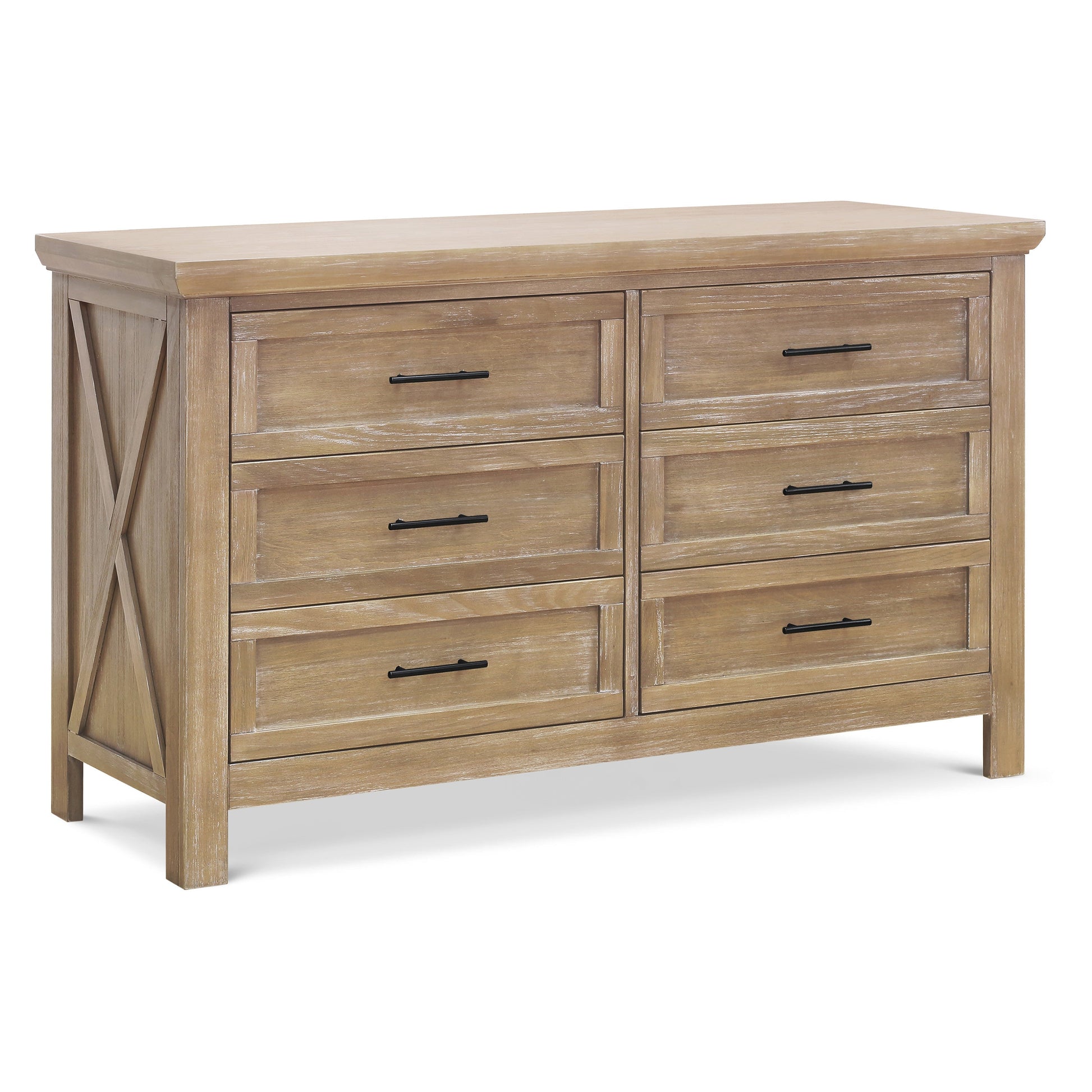 Namesake Dressers Driftwood Monogram by Namesake Emory Farmhouse 6-Drawer Dresser