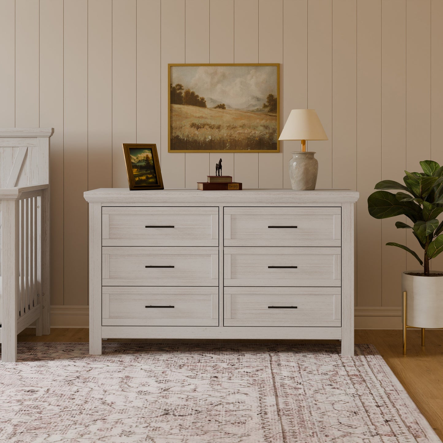 NamesakeMonogram by Namesake Emory Farmhouse 6-Drawer DresserBabysupermarket