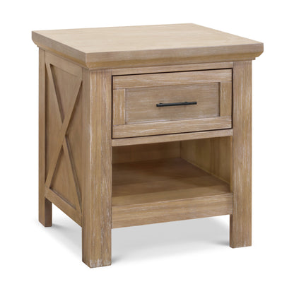 Namesake Nightstands Driftwood Monogram by Namesake Emory Farmhouse Nightstand