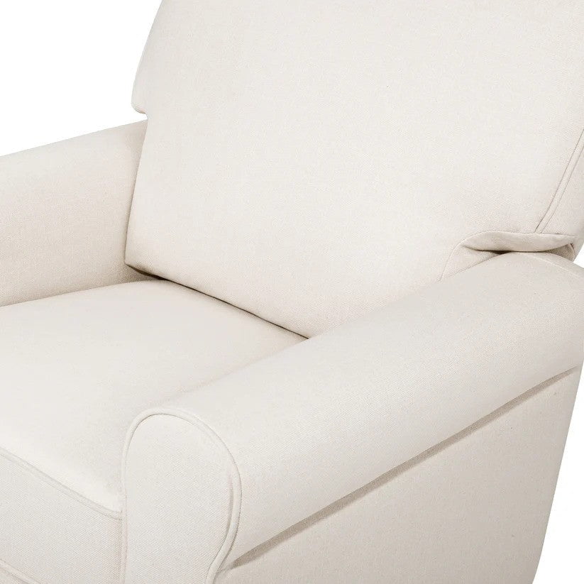 Monogram by Namesake Monroe Pillowback Power Recliner in Performance Natural Eco-Twill