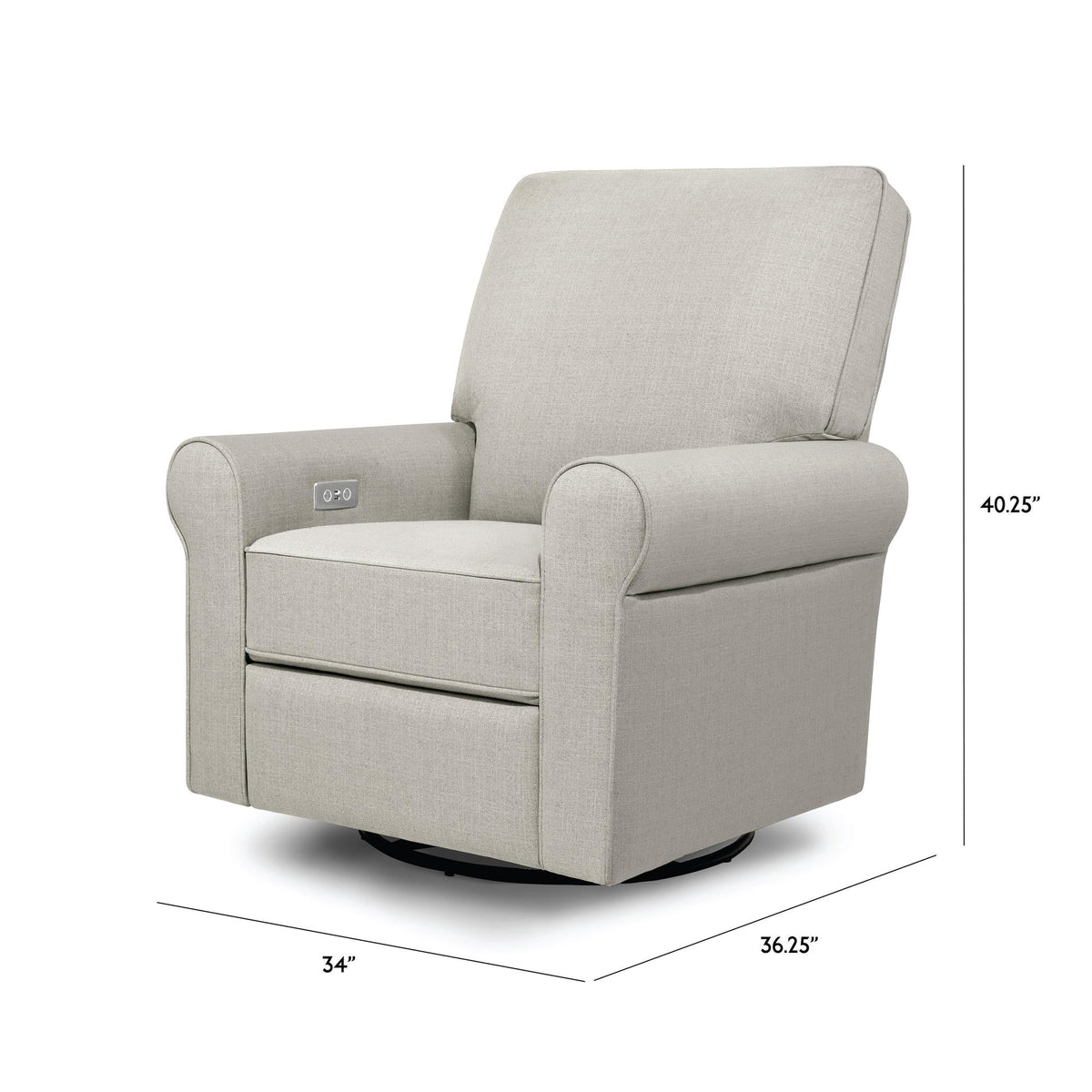 NamesakeMonogram by Namesake Monroe Power Recliner & Swivel GliderBabysupermarket