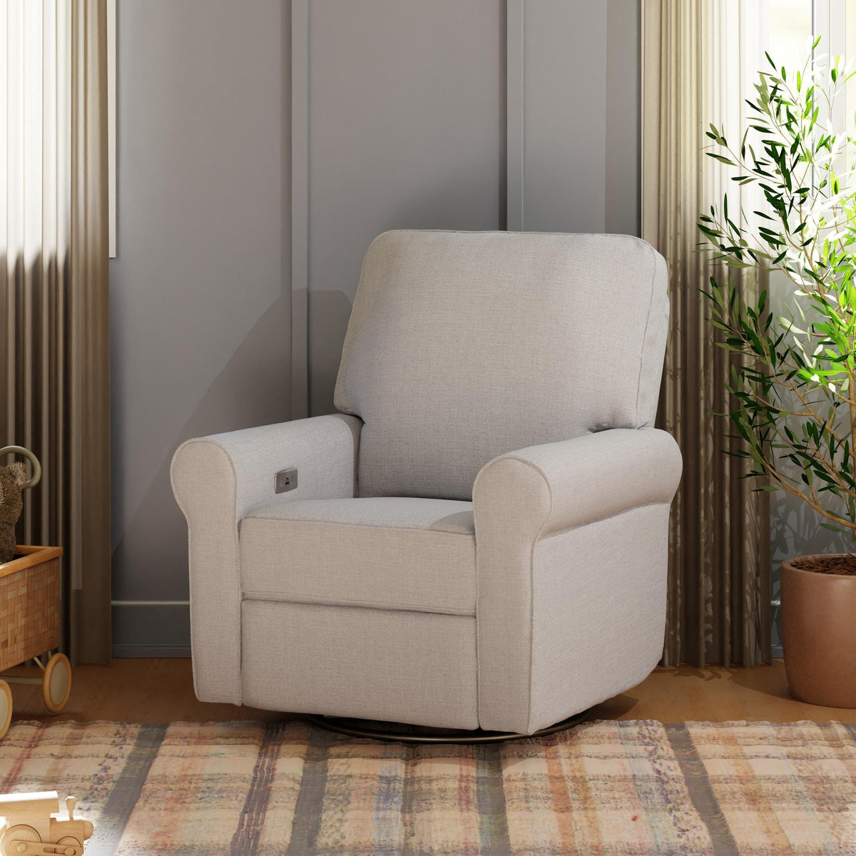 NamesakeMonogram by Namesake Monroe Power Recliner & Swivel GliderBabysupermarket