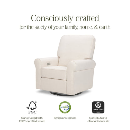 NamesakeMonogram by Namesake Monroe Power Recliner & Swivel GliderBabysupermarket