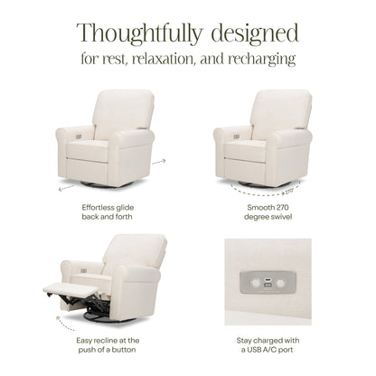 NamesakeMonogram by Namesake Monroe Power Recliner & Swivel GliderBabysupermarket