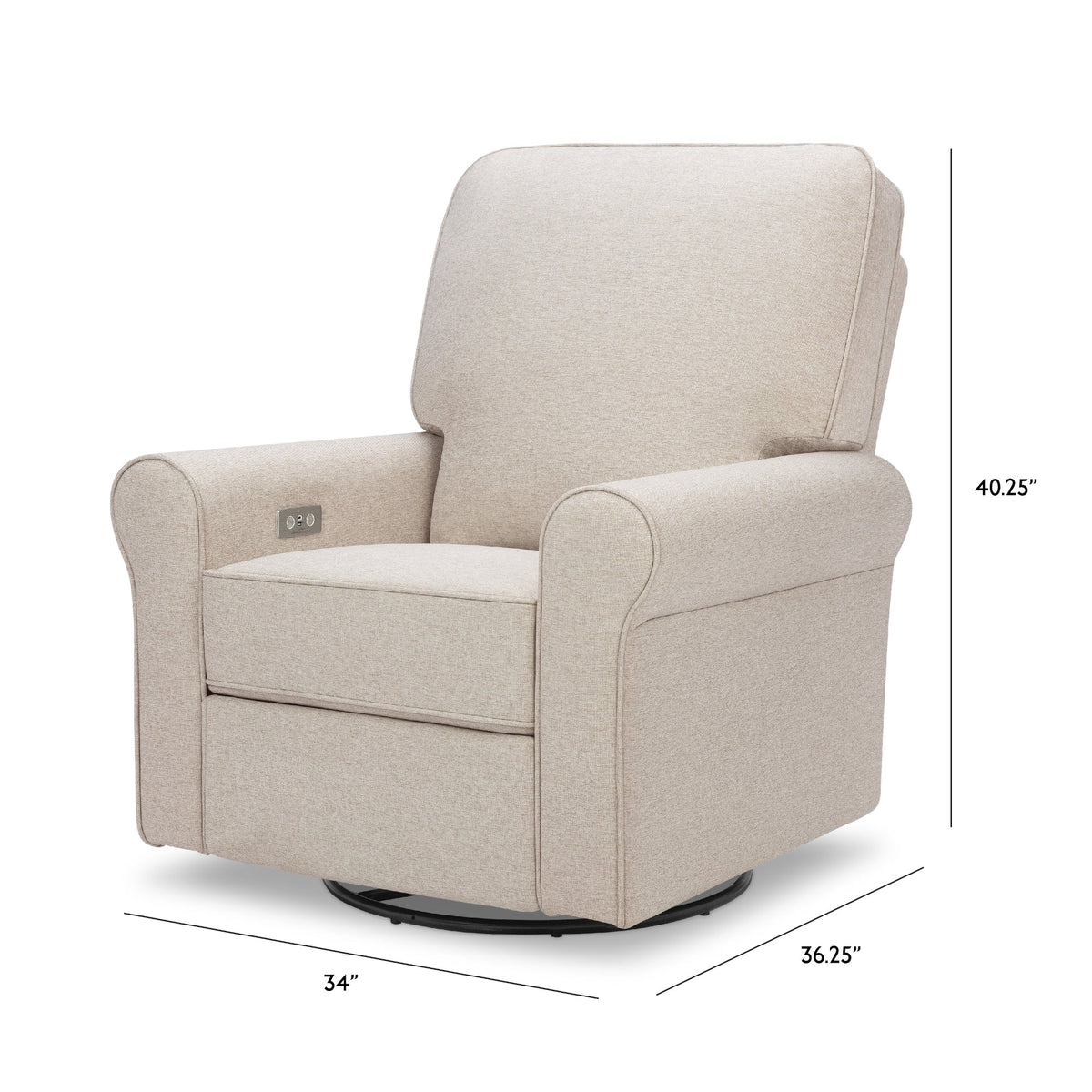 NamesakeMonogram by Namesake Monroe Power Recliner & Swivel GliderBabysupermarket