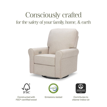 NamesakeMonogram by Namesake Monroe Power Recliner & Swivel GliderBabysupermarket