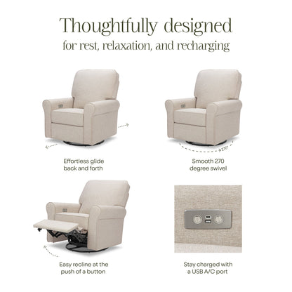 NamesakeMonogram by Namesake Monroe Power Recliner & Swivel GliderBabysupermarket