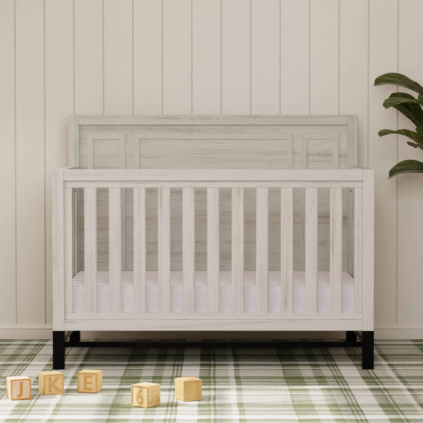 Namesake Cribs Monogram by Namesake Newbern 4-in-1 Convertible Crib