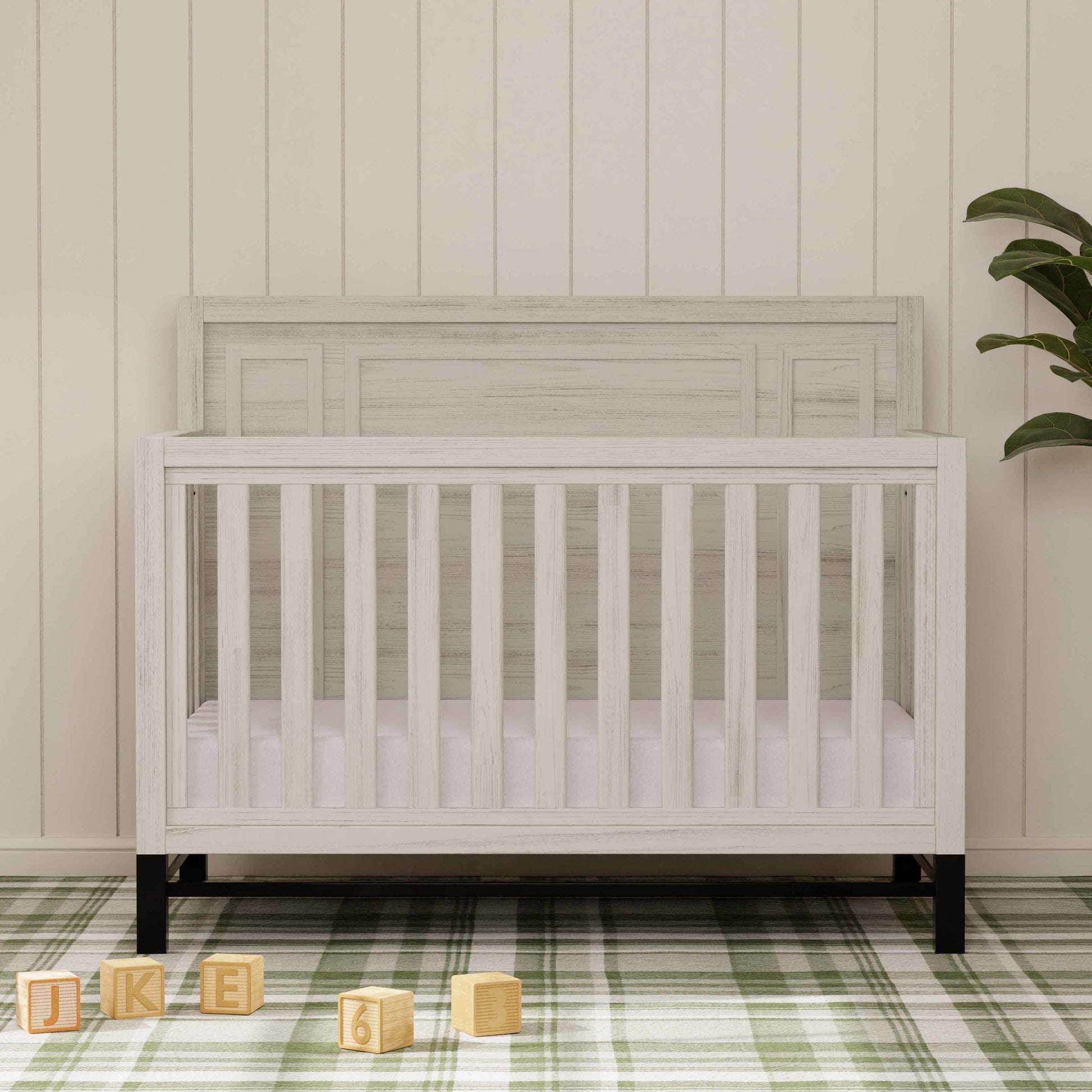 Namesake Cribs Monogram by Namesake Newbern 4-in-1 Convertible Crib