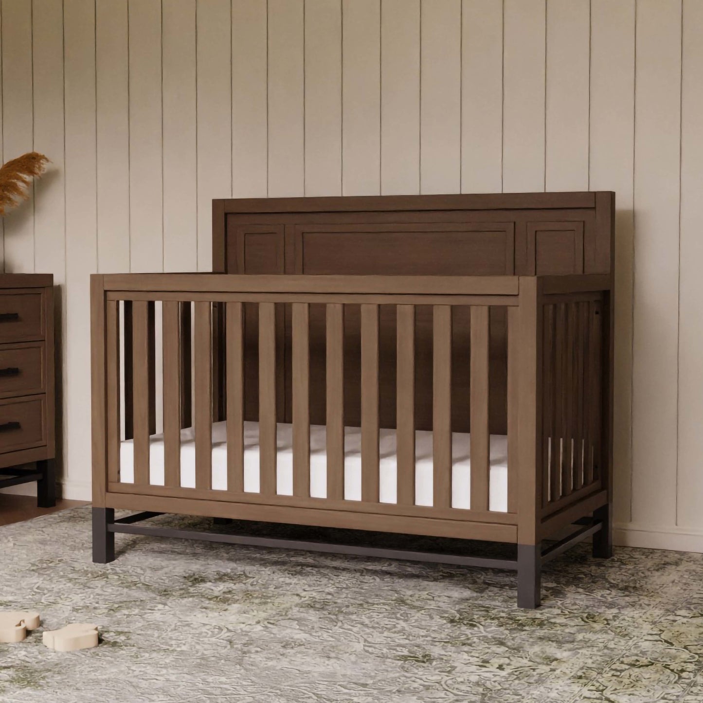 Namesake Cribs Monogram by Namesake Newbern 4-in-1 Convertible Crib