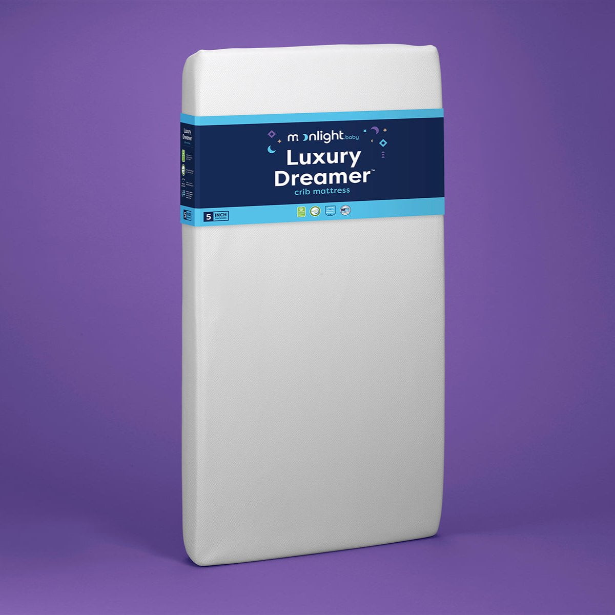 Moonlight Slumber Mattresses Moonlight Luxury Dreamer Crib Mattress