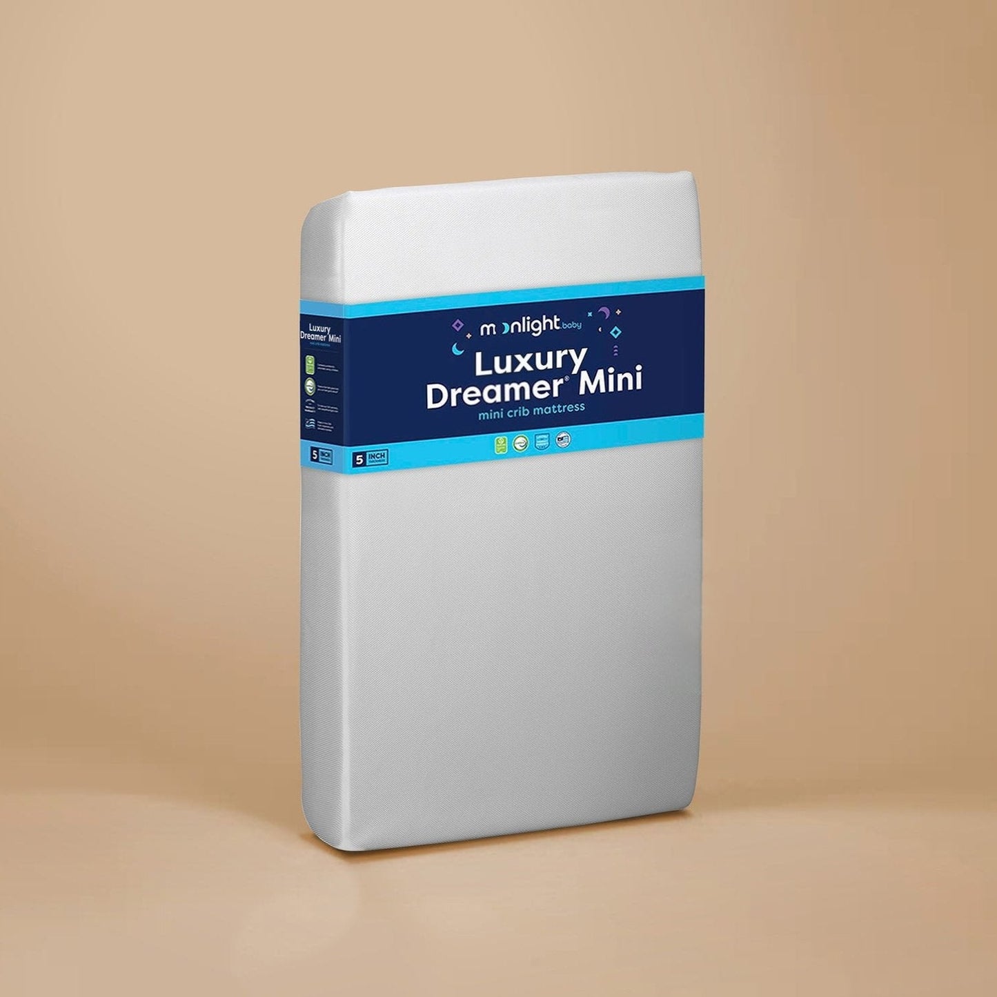 Moonlight SlumberMoonlight Luxury Dreamer Mini Crib MattressBabysupermarket