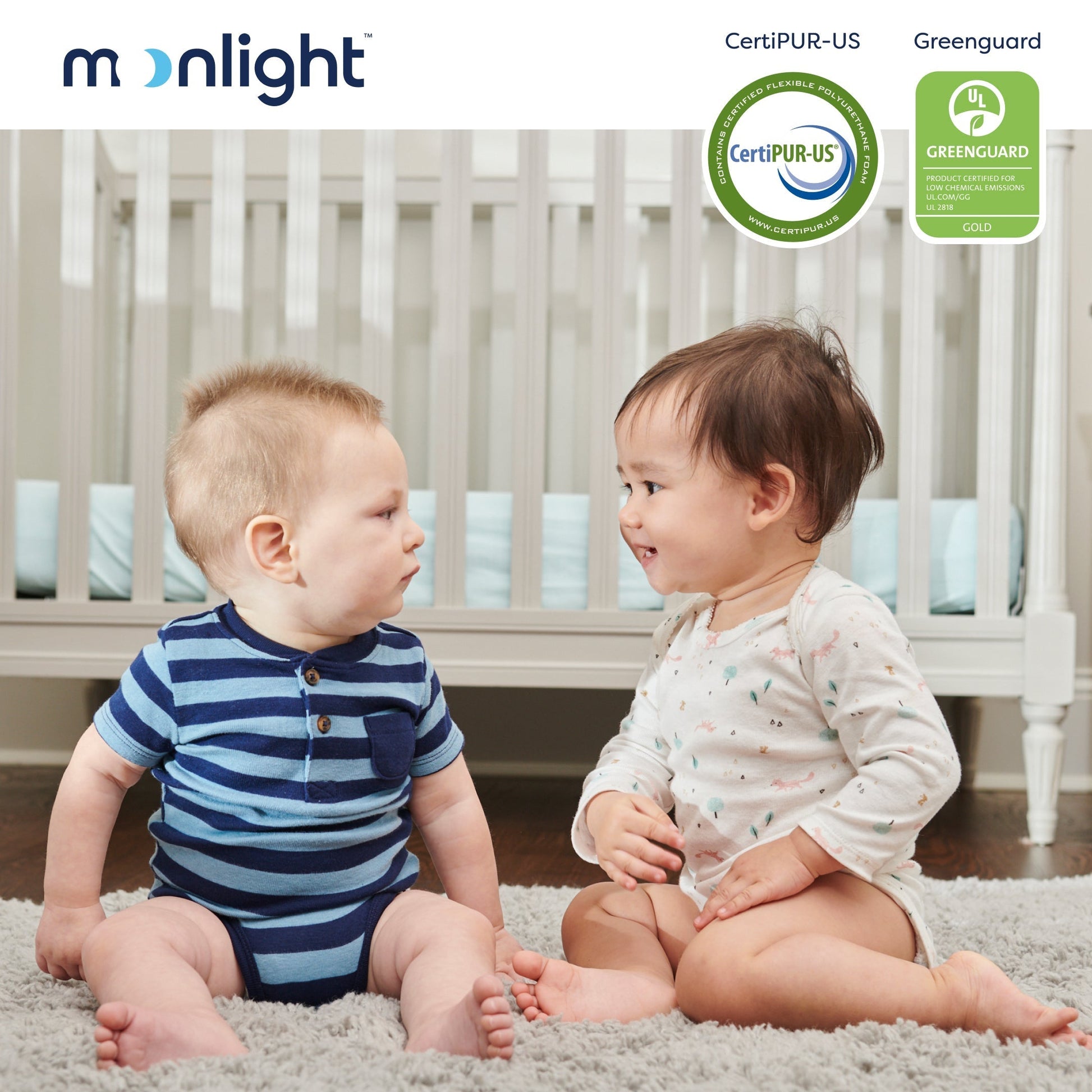 Moonlight Slumber Crib Mattress Moonlight Starlight Sleepwell Crib Mattress