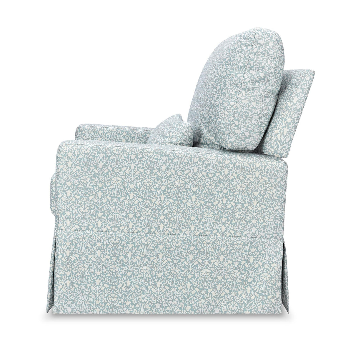 Namesake Gliders & Rockers Morris & Co. x Namesake Crawford Pillowback Comfort Swivel Glider
