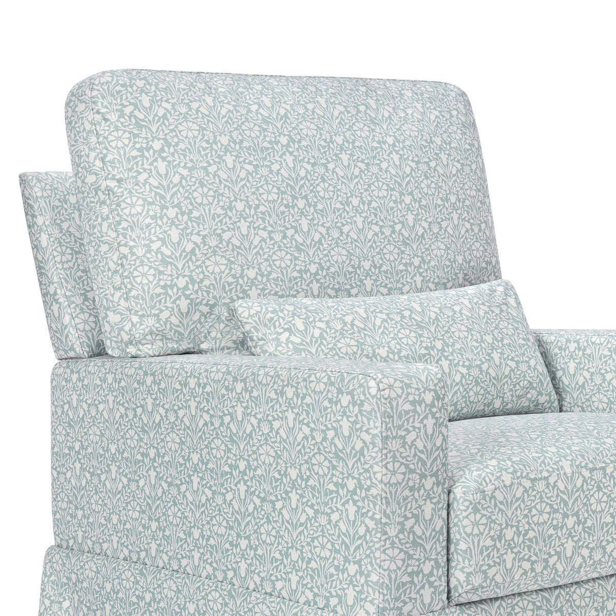Namesake Gliders & Rockers Morris & Co. x Namesake Crawford Pillowback Comfort Swivel Glider
