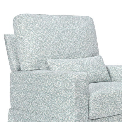 Namesake Gliders & Rockers Morris & Co. x Namesake Crawford Pillowback Comfort Swivel Glider