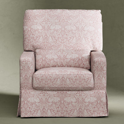Namesake Gliders & Rockers Morris & Co. x Namesake Crawford Pillowback Comfort Swivel Glider