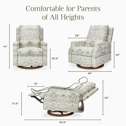 NamesakeMorris & Co. x Namesake Crewe Recliner and Swivel GliderBabysupermarket