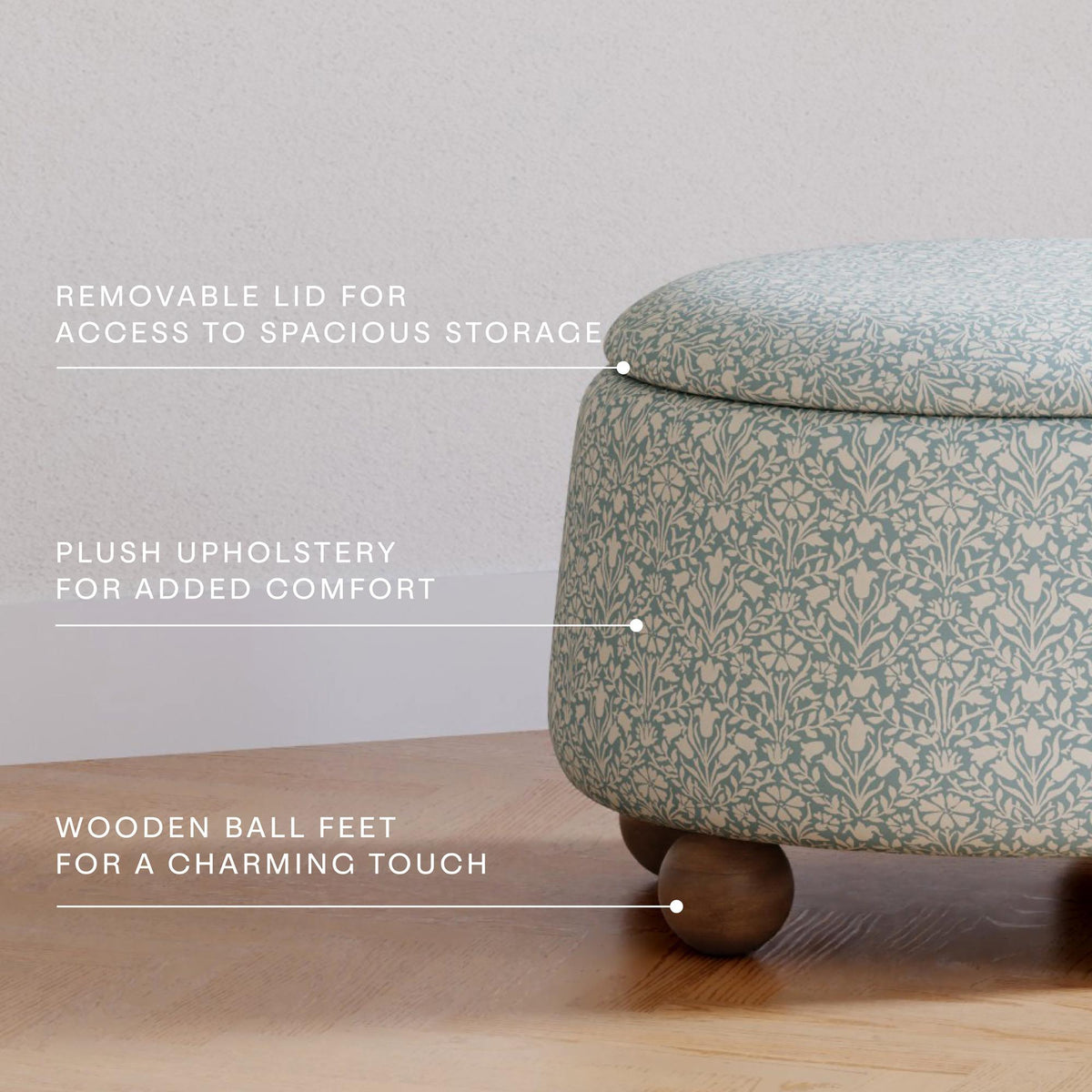 NamesakeMorris & Co. x Namesake Tuffet Storage OttomanBabysupermarket