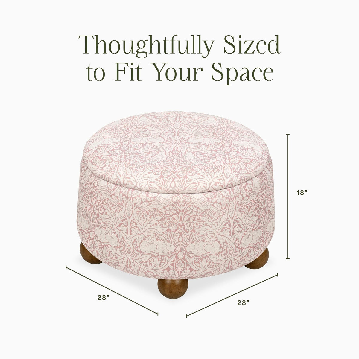 NamesakeMorris & Co. x Namesake Tuffet Storage OttomanBabysupermarket