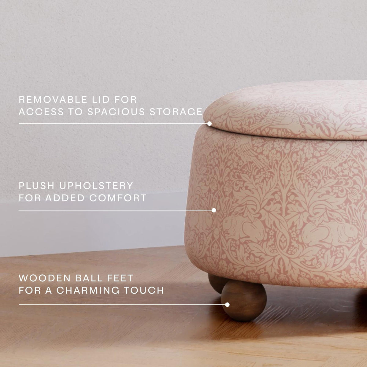 NamesakeMorris & Co. x Namesake Tuffet Storage OttomanBabysupermarket