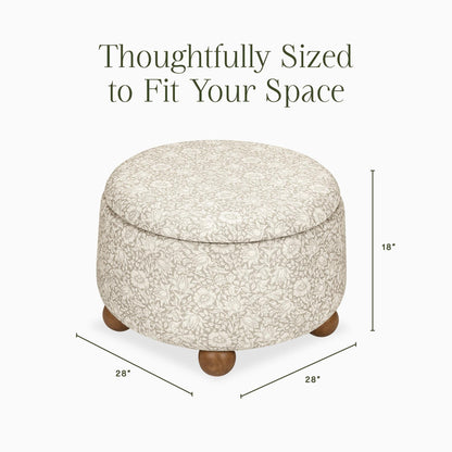 NamesakeMorris & Co. x Namesake Tuffet Storage OttomanBabysupermarket