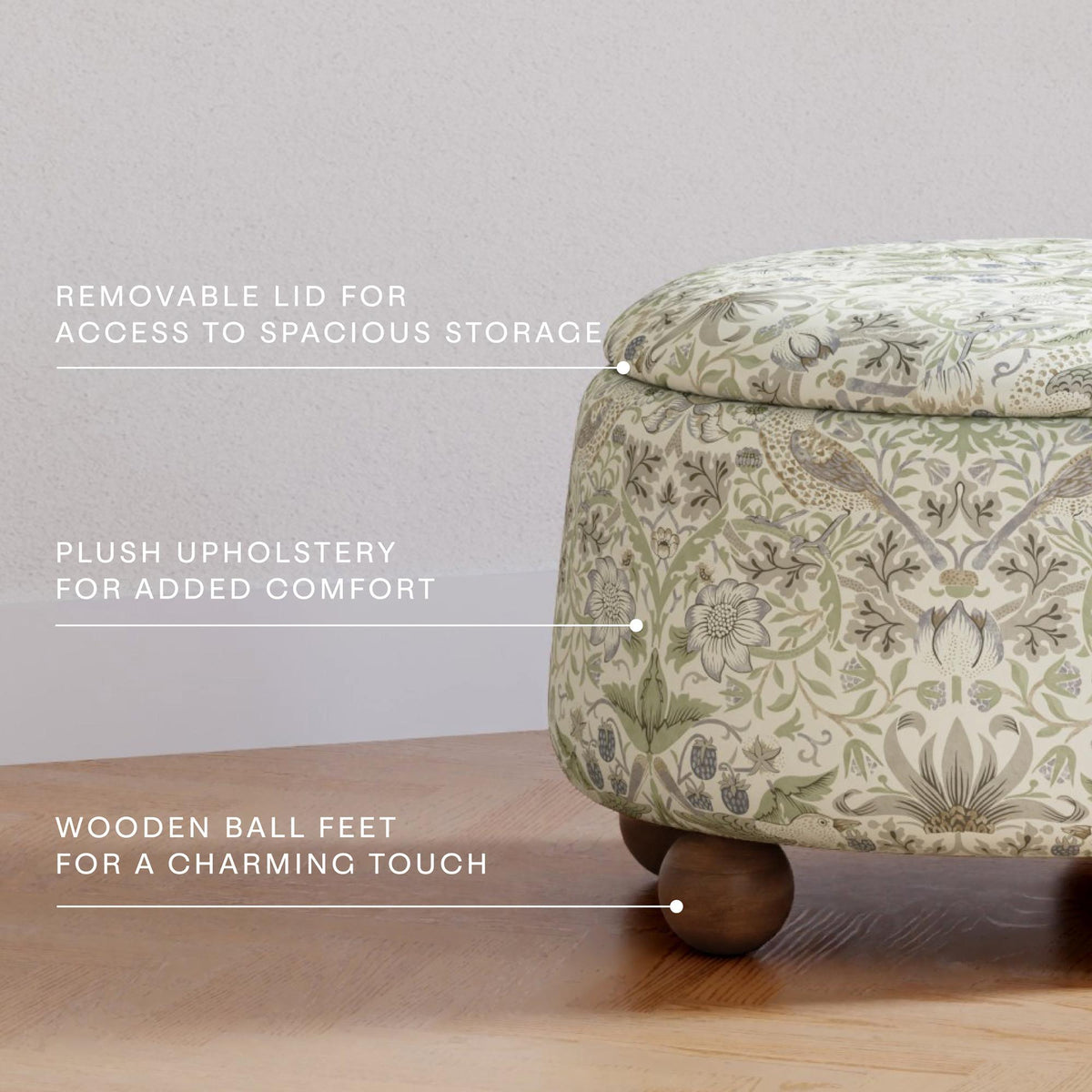 NamesakeMorris & Co. x Namesake Tuffet Storage OttomanBabysupermarket