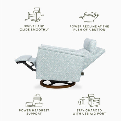 NamesakeMorris & Co. x Namesake Willa Plus Power Glider Recliner w/ Power HeadrestBabysupermarket