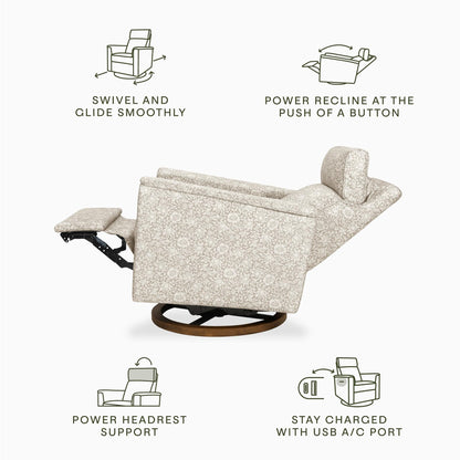 NamesakeMorris & Co. x Namesake Willa Plus Power Glider Recliner w/ Power HeadrestBabysupermarket