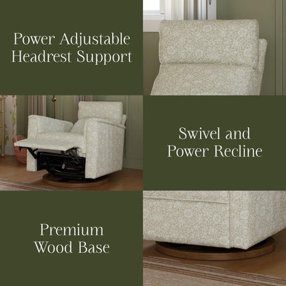 NamesakeMorris & Co. x Namesake Willa Plus Power Glider Recliner w/ Power HeadrestBabysupermarket