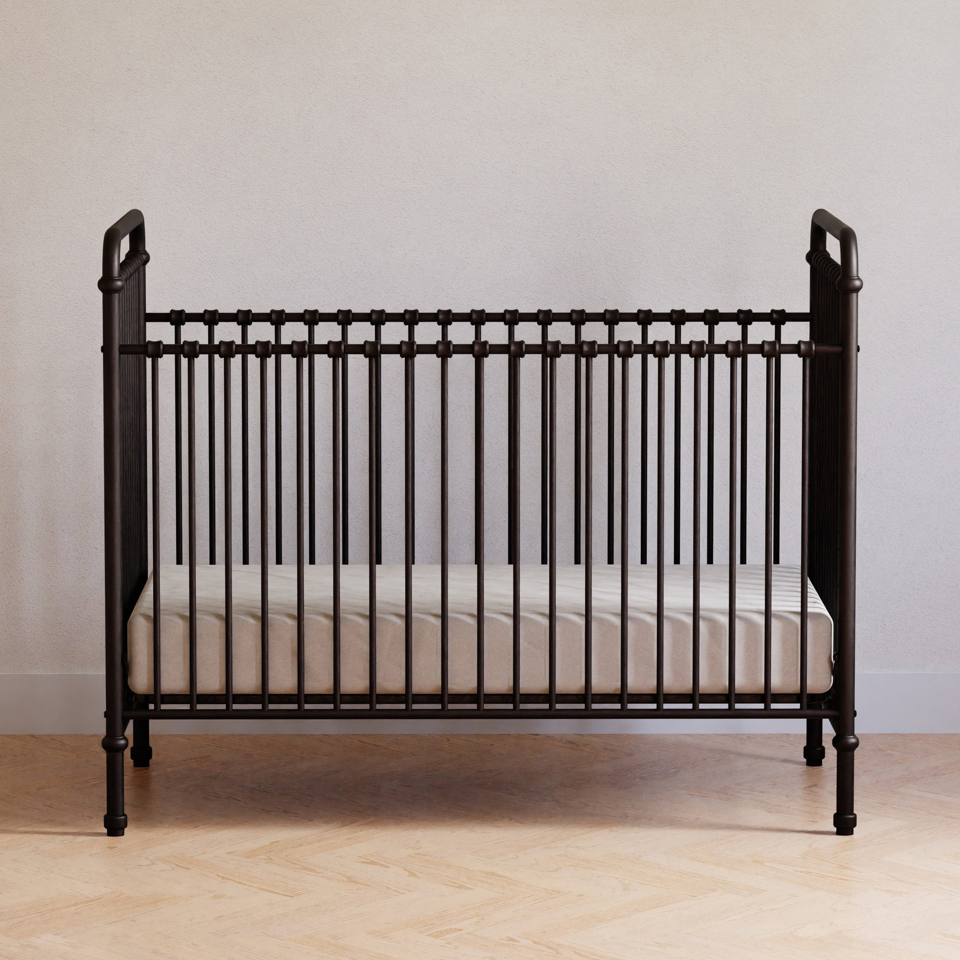 Namesake Furniture Vintage Iron Namesake Abigail 3-in-1 Convertible Crib