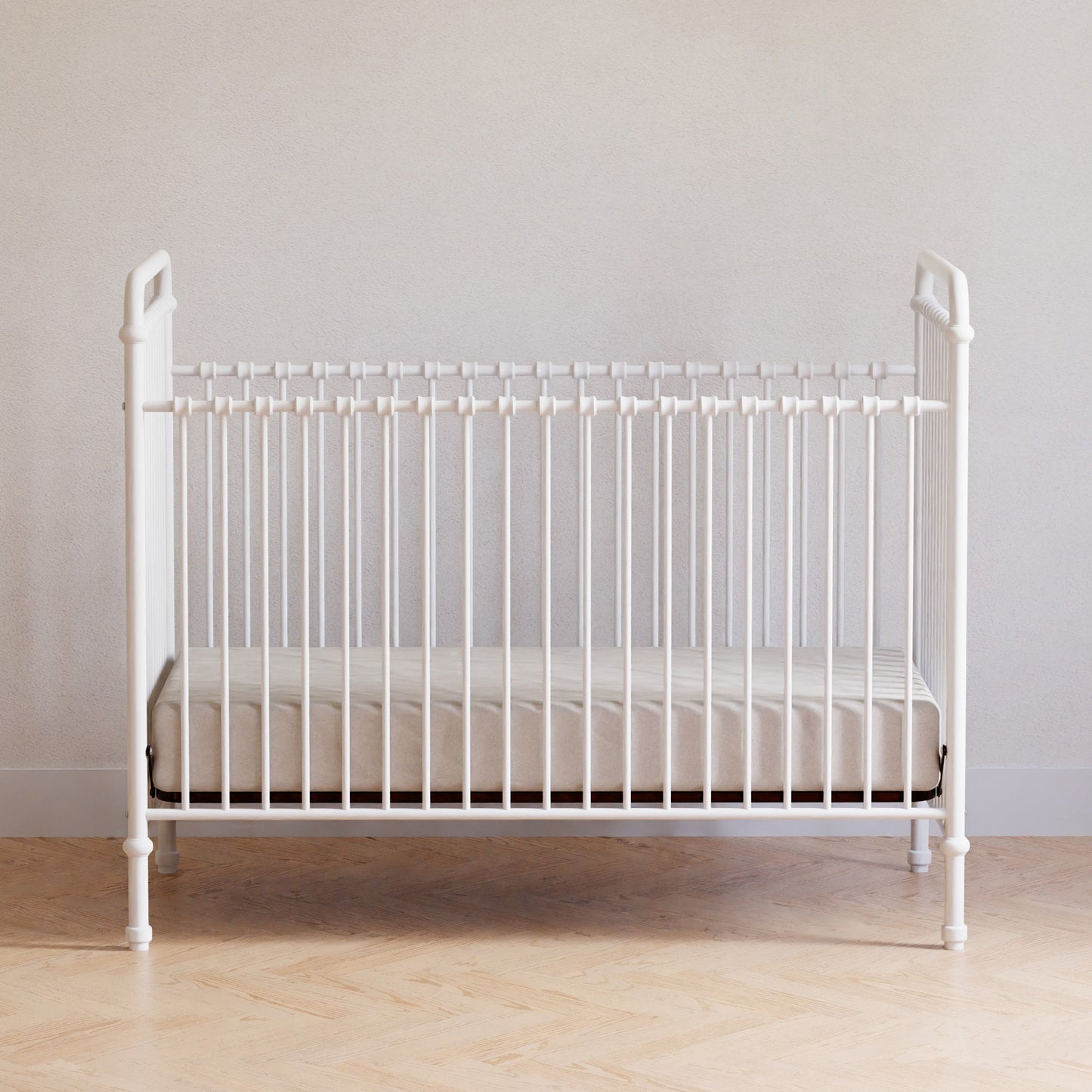 Namesake Furniture Washed White Namesake Abigail 3-in-1 Convertible Crib