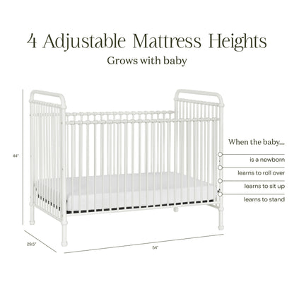 Namesake Furniture Namesake Abigail 3-in-1 Convertible Crib