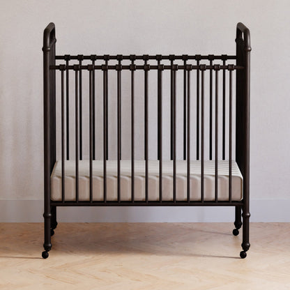 Namesake Cribs Vintage Iron Namesake Abigail 3-in-1 Convertible Mini Crib