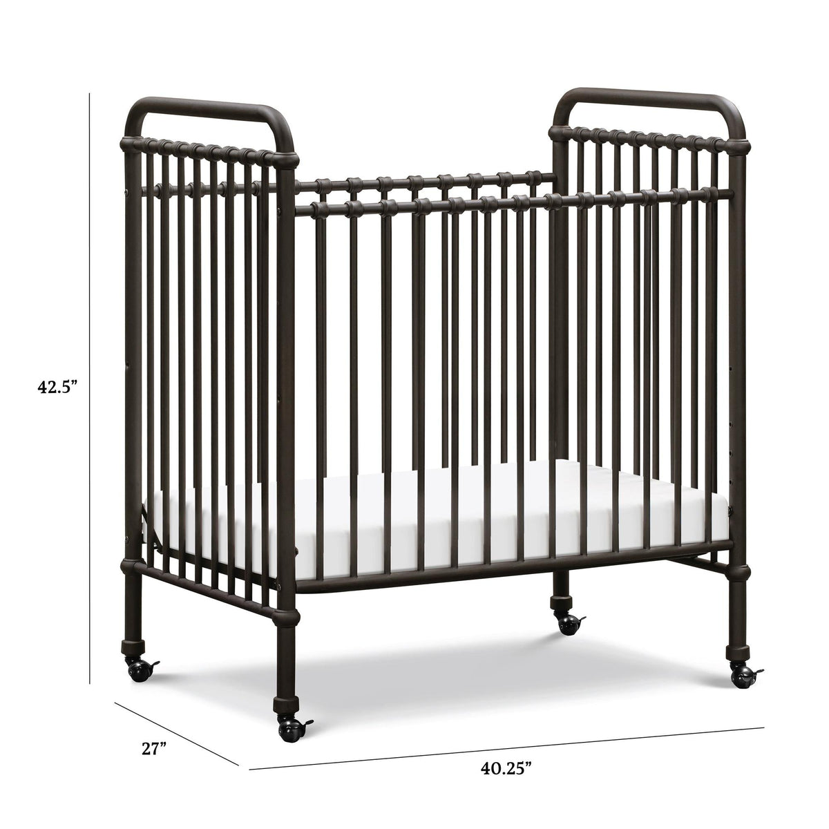 Namesake Cribs Namesake Abigail 3-in-1 Convertible Mini Crib