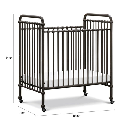 Namesake Cribs Namesake Abigail 3-in-1 Convertible Mini Crib