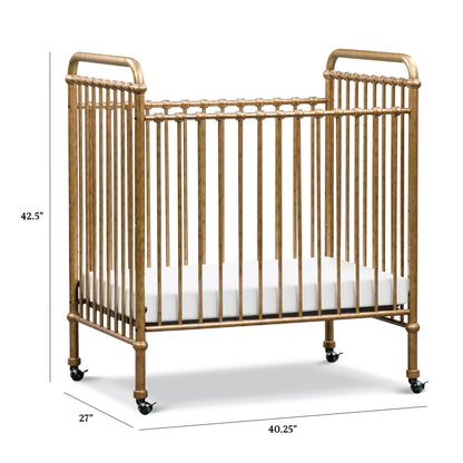 Namesake Cribs Namesake Abigail 3-in-1 Convertible Mini Crib