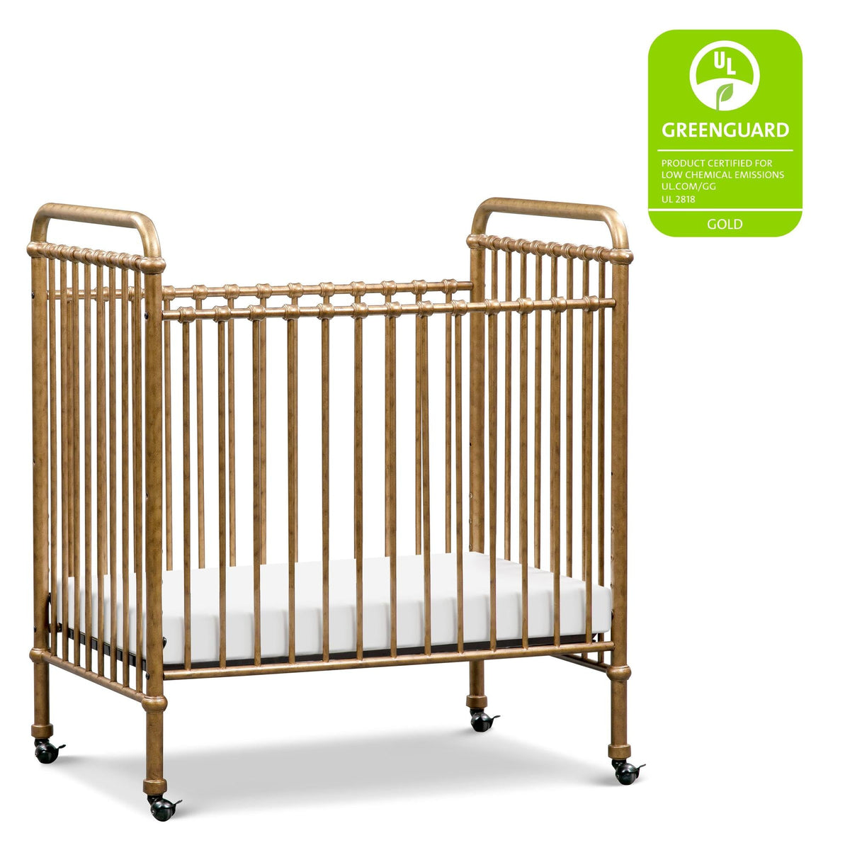 Namesake Cribs Namesake Abigail 3-in-1 Convertible Mini Crib