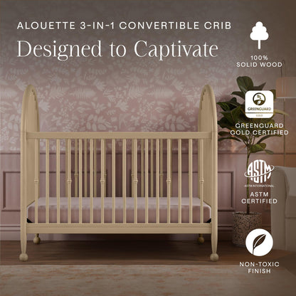 NamesakeNamesake Alouette 3-in-1 Convertible Spindle CribBabysupermarket