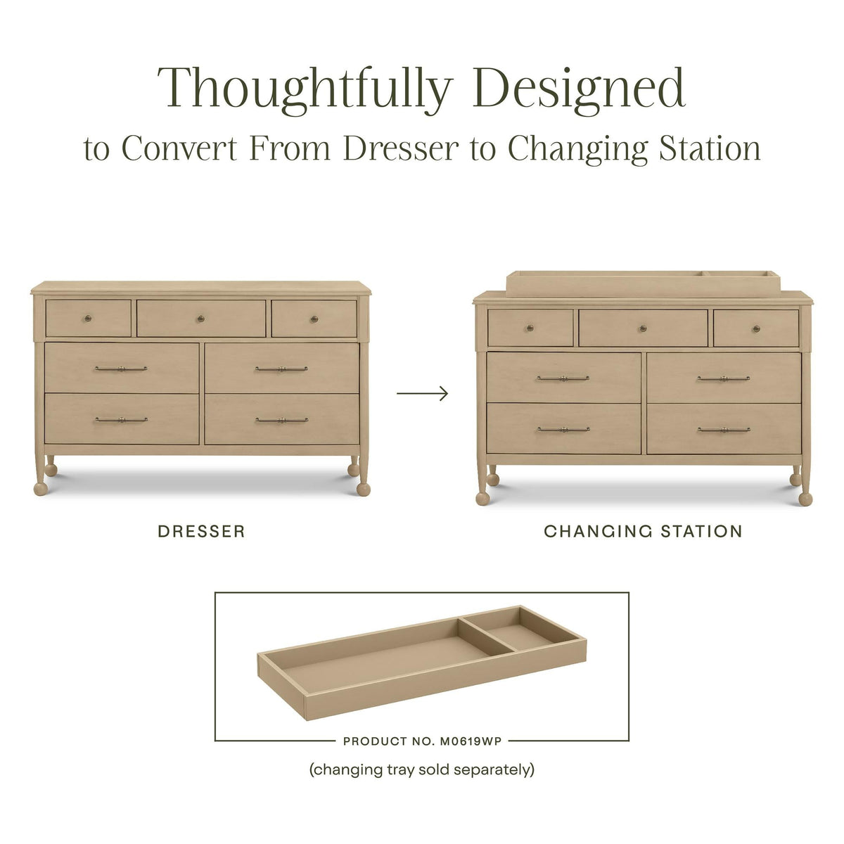 NamesakeNamesake Alouette 7-Drawer Wide Dresser (56”)Babysupermarket
