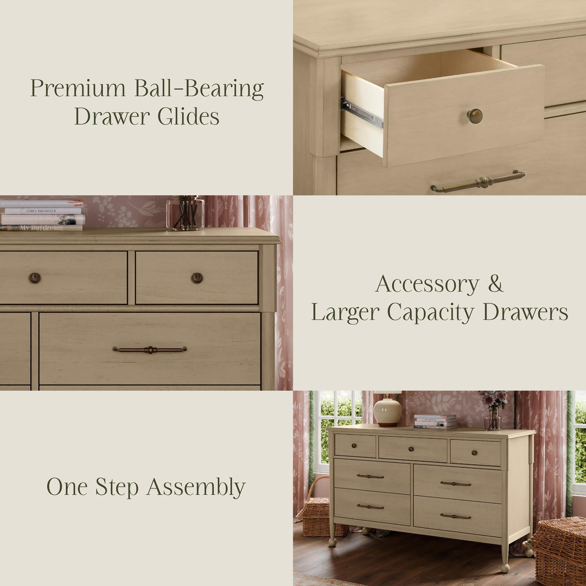 NamesakeNamesake Alouette 7-Drawer Wide Dresser (56”)Babysupermarket