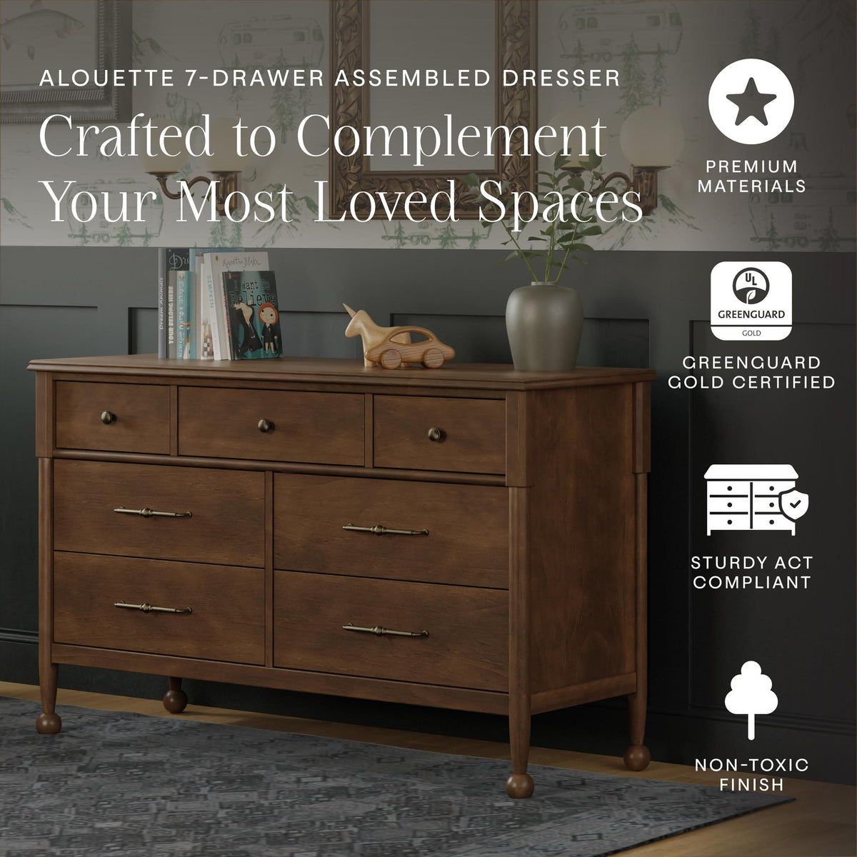 NamesakeNamesake Alouette 7-Drawer Wide Dresser (56”)Babysupermarket