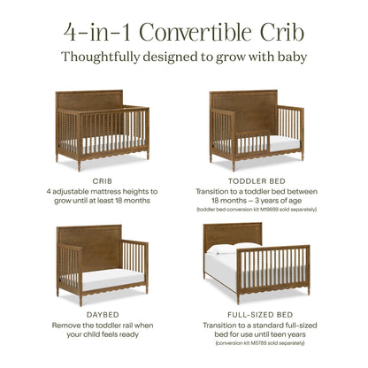 Namesake Cribs Namesake Ambrosia 4-in-1 Convertible Crib