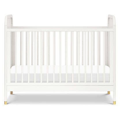 Namesake Cribs Warm White Namesake Brimsley Tambour 3-in-1 Convertible Crib