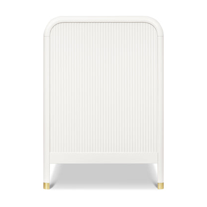 Namesake Cribs Warm White Namesake Brimsley Tambour 3-in-1 Convertible Crib