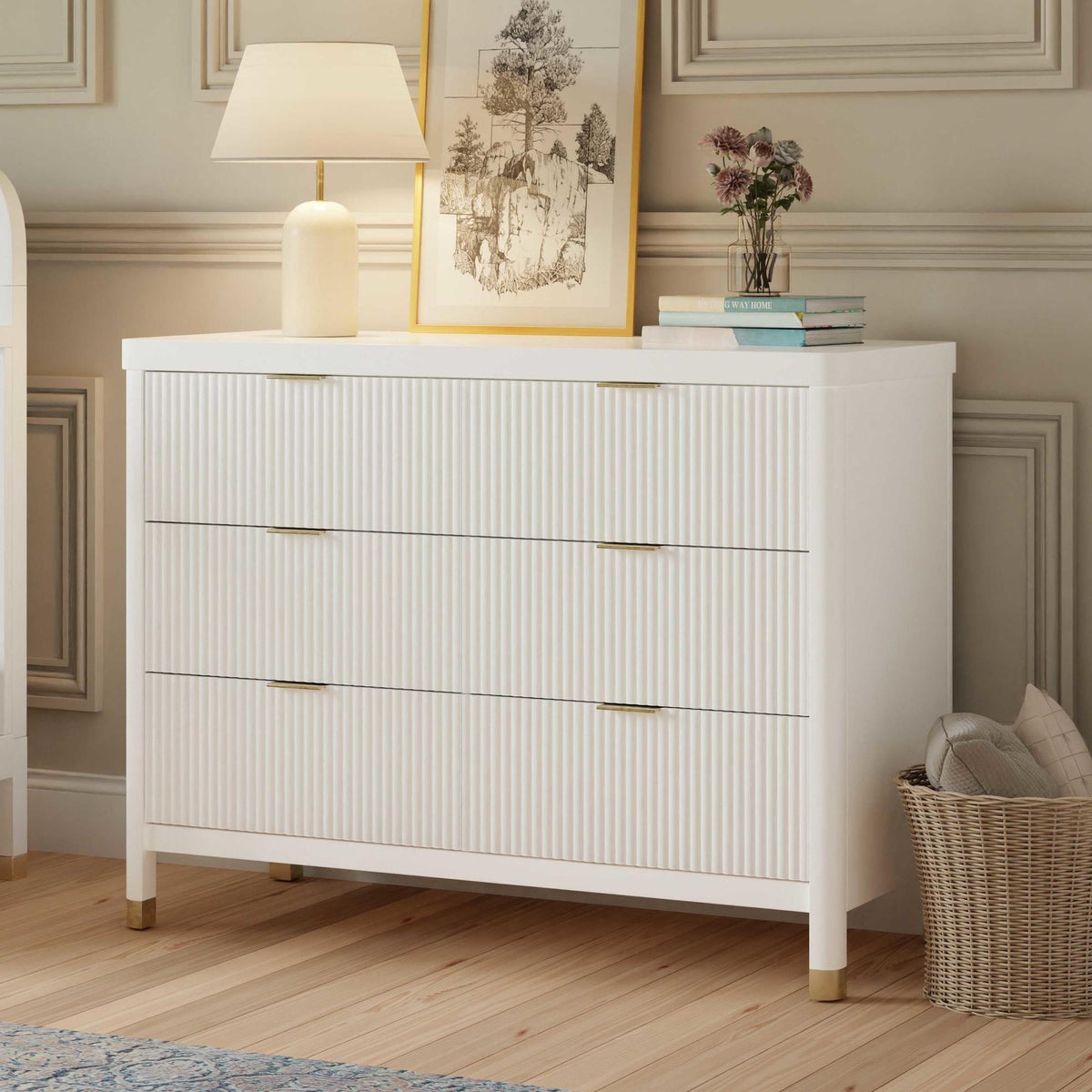 NamesakeNamesake Brimsley Tambour 6-Drawer DresserBabysupermarket