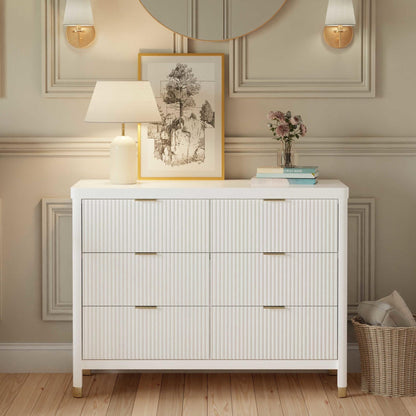 NamesakeNamesake Brimsley Tambour 6-Drawer DresserBabysupermarket