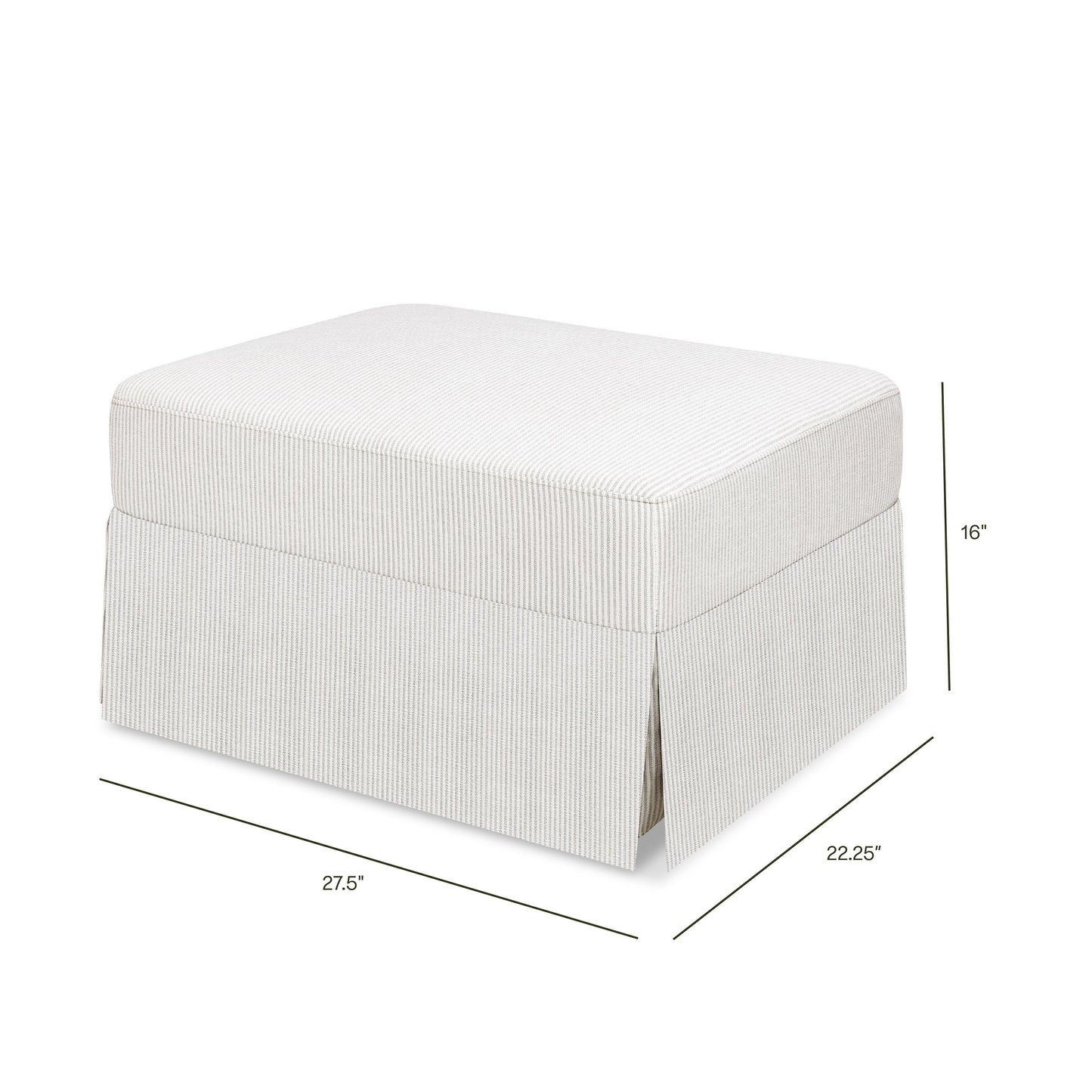 Namesake Ottomans Namesake Crawford Gliding Ottoman