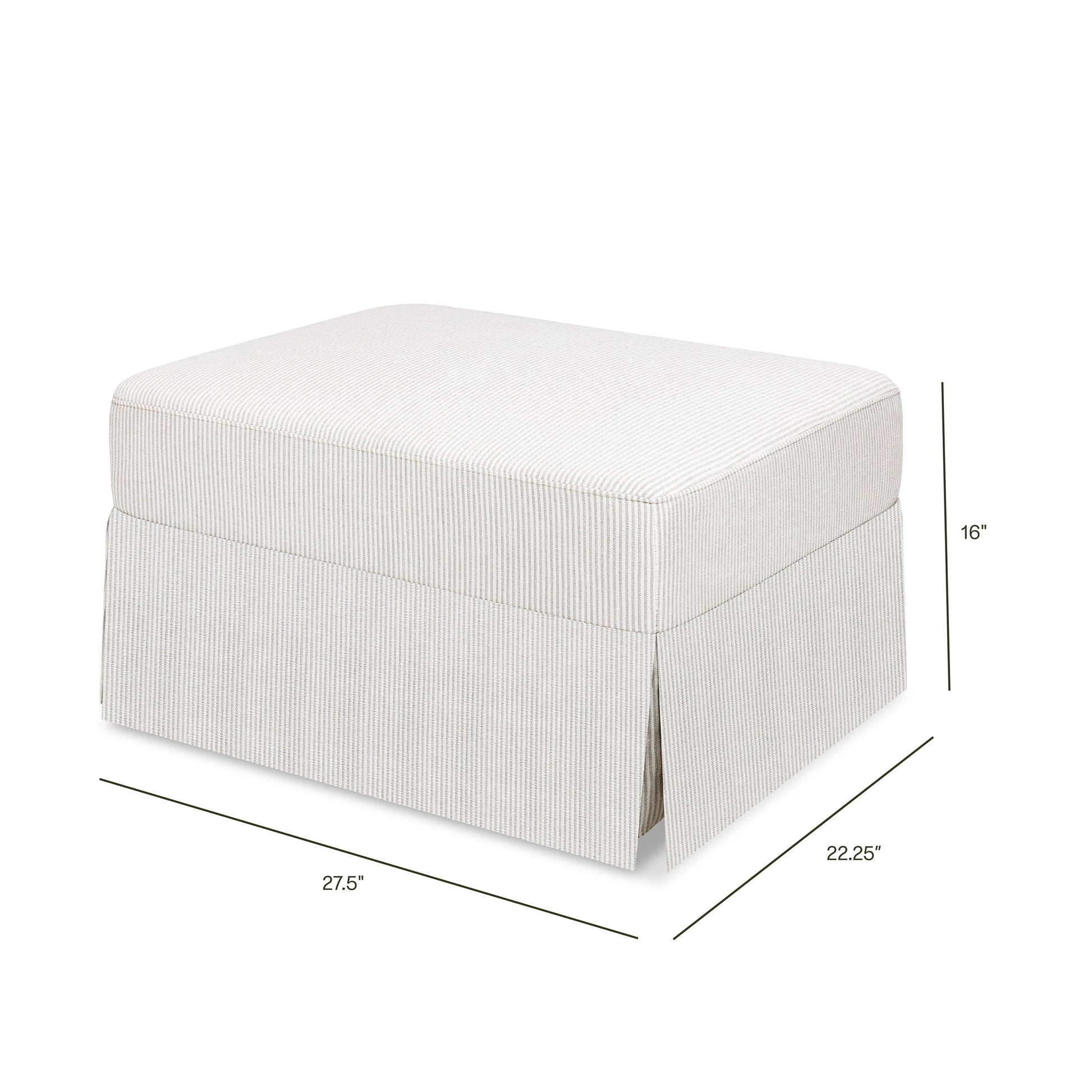 Namesake Ottomans Namesake Crawford Gliding Ottoman