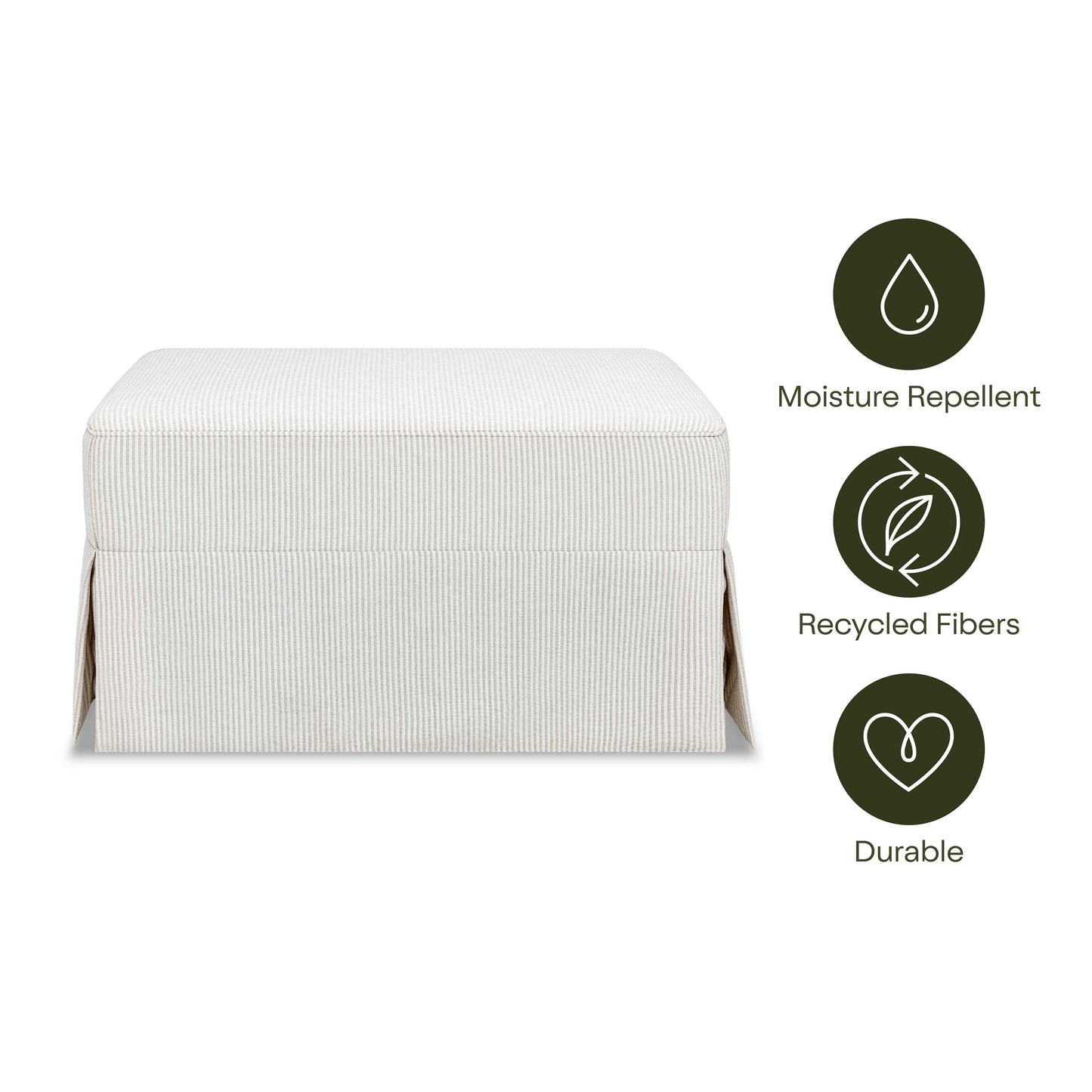 Namesake Ottomans Namesake Crawford Gliding Ottoman